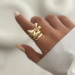 انگشتر پاپیون بزرگ - تصویر 2