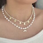 گردنبند مروارید آویز