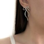 گوشواره دفرمه پاپیون - تصویر 2
