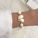 دستبند طرح طلا میناکاری