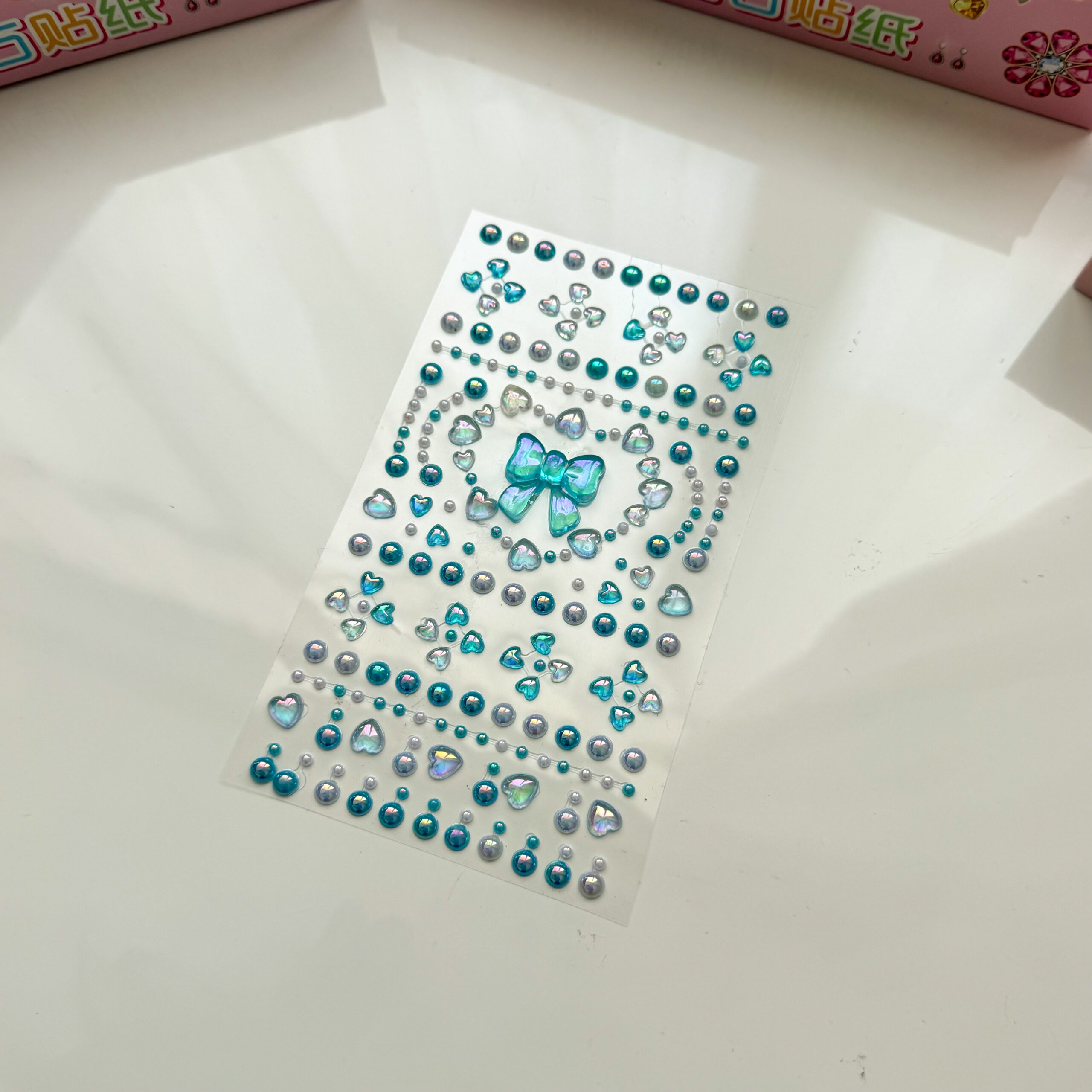 کریستال آبنباتی پاپیون و قلب - تصویر 3